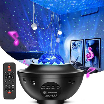 Galaxy Star Projector lght Lamp Led Universe | (double Speaker)